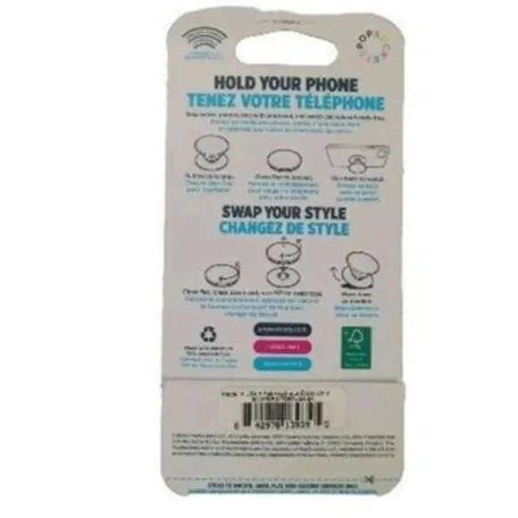 POPSOCKETS POPGRIP & POPMOUNT Phone Grip & Stand w/Swappable Tortuga Pop Socket - Picture 7 of 8